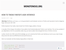 Tablet Screenshot of blog.monotonous.org